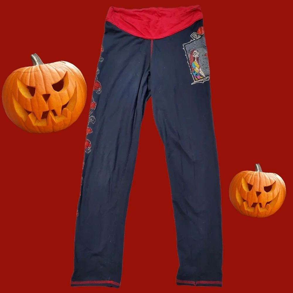 Vintage Hot Topic Nightmare Before Christmas Sleep Set Tank and Pants Size Med - Picture 7 of 16